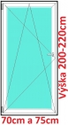 Balkonov dvee OS SOFT ka 70-75cm x 200-220cm